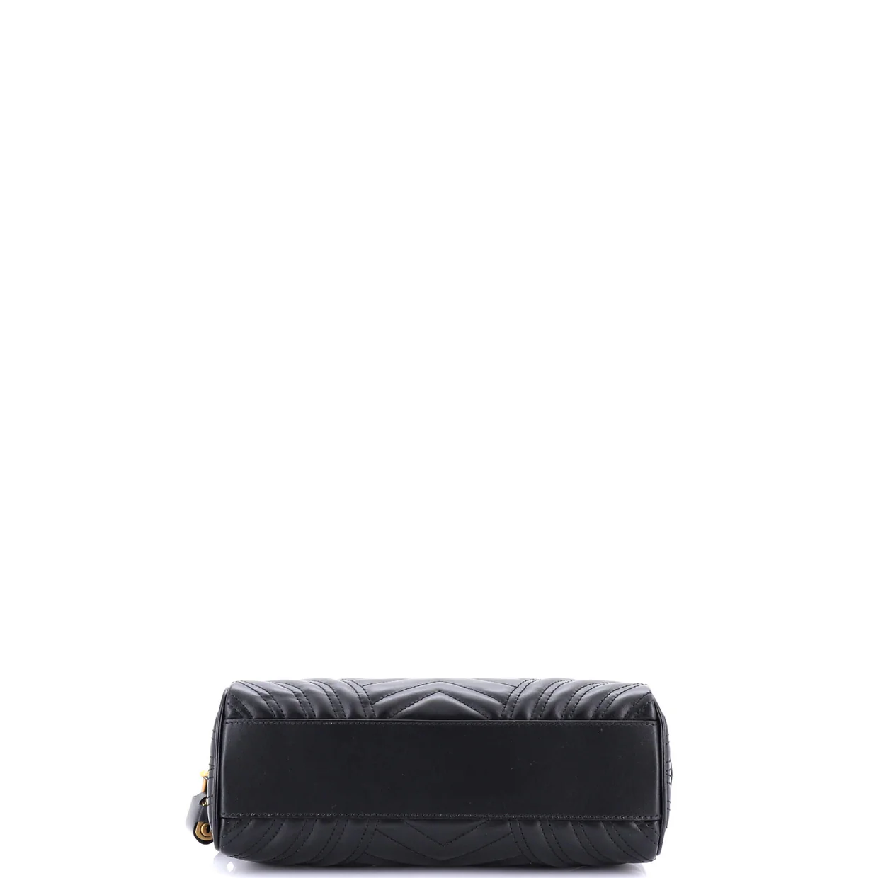 GG Marmont Top Handle Boston Bag Matelasse Leather Small - Deep Luxury