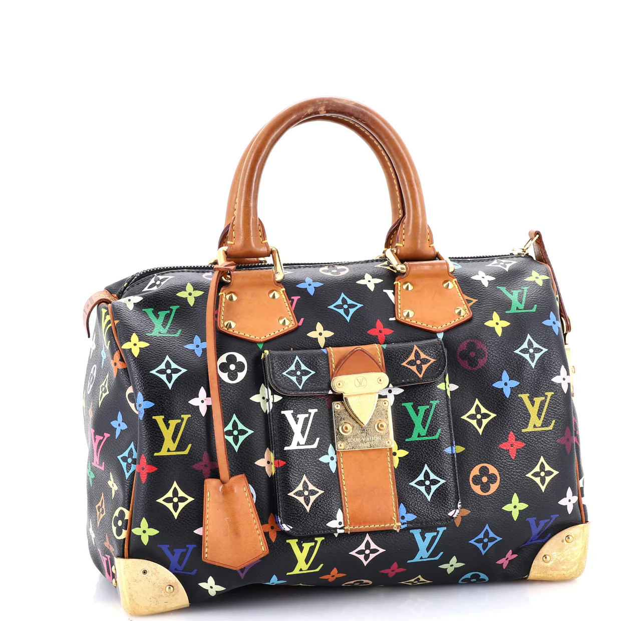 Speedy Handbag Monogram Multicolor 30 - Deep Luxury