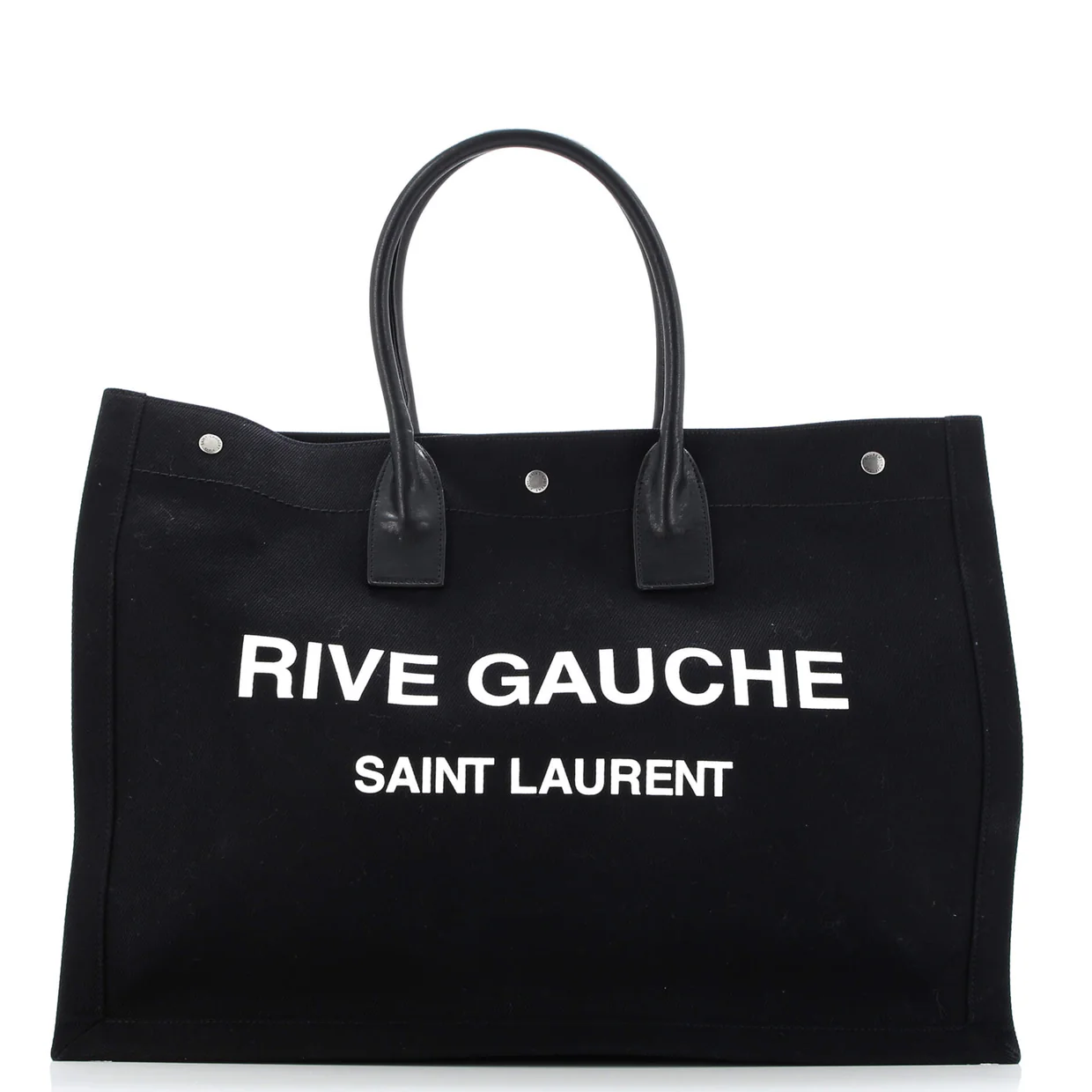 Rive Gauche Shopper Tote Camo Canvas Large - Deep Luxury