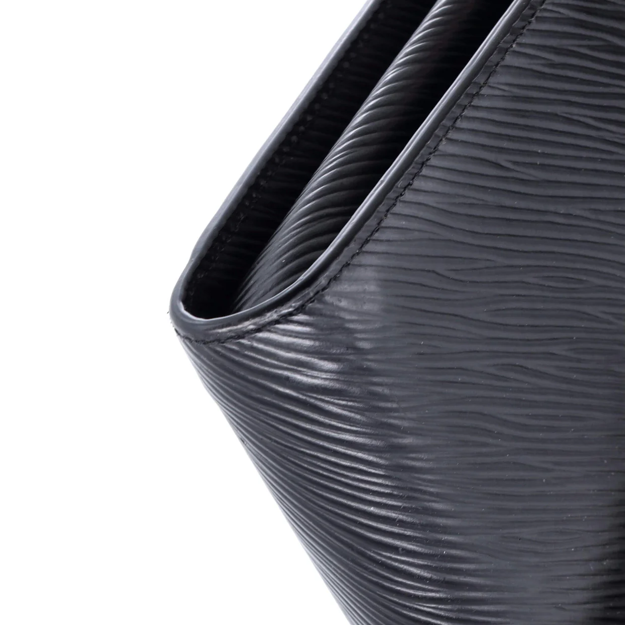 Twist Chain Wallet Epi Leather - Deep Luxury