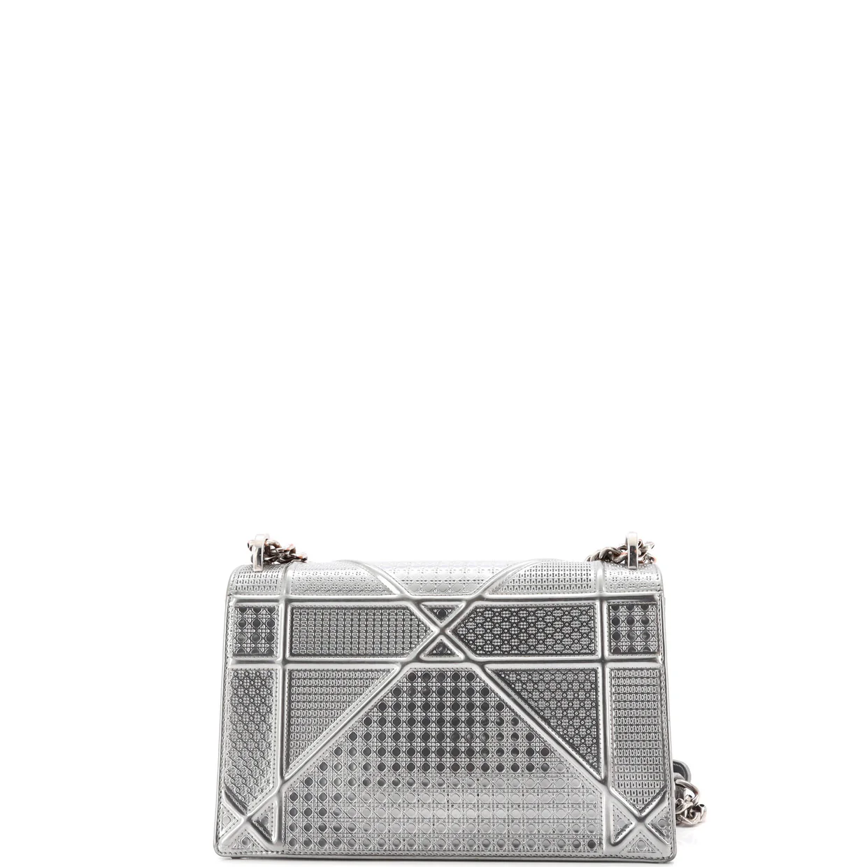 Diorama Flap Bag Cannage Embossed Calfskin Medium - Deep Luxury