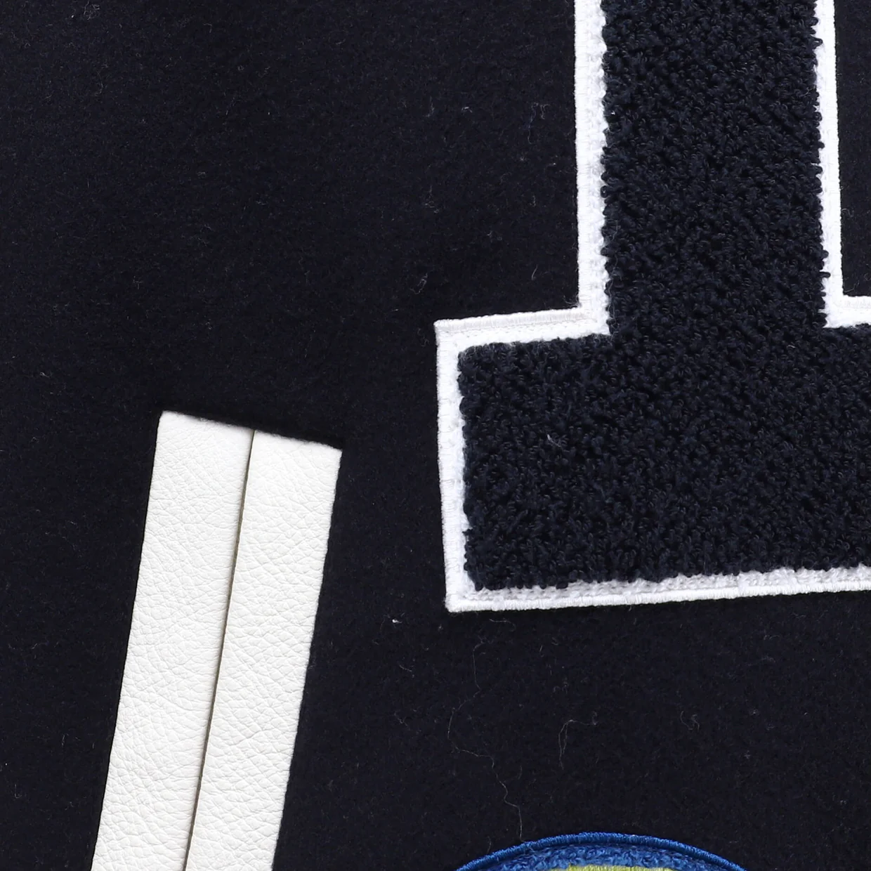 Men's Dreaming Varsity Jacket Wool Cashmere Blend and Leather - Deep Luxury