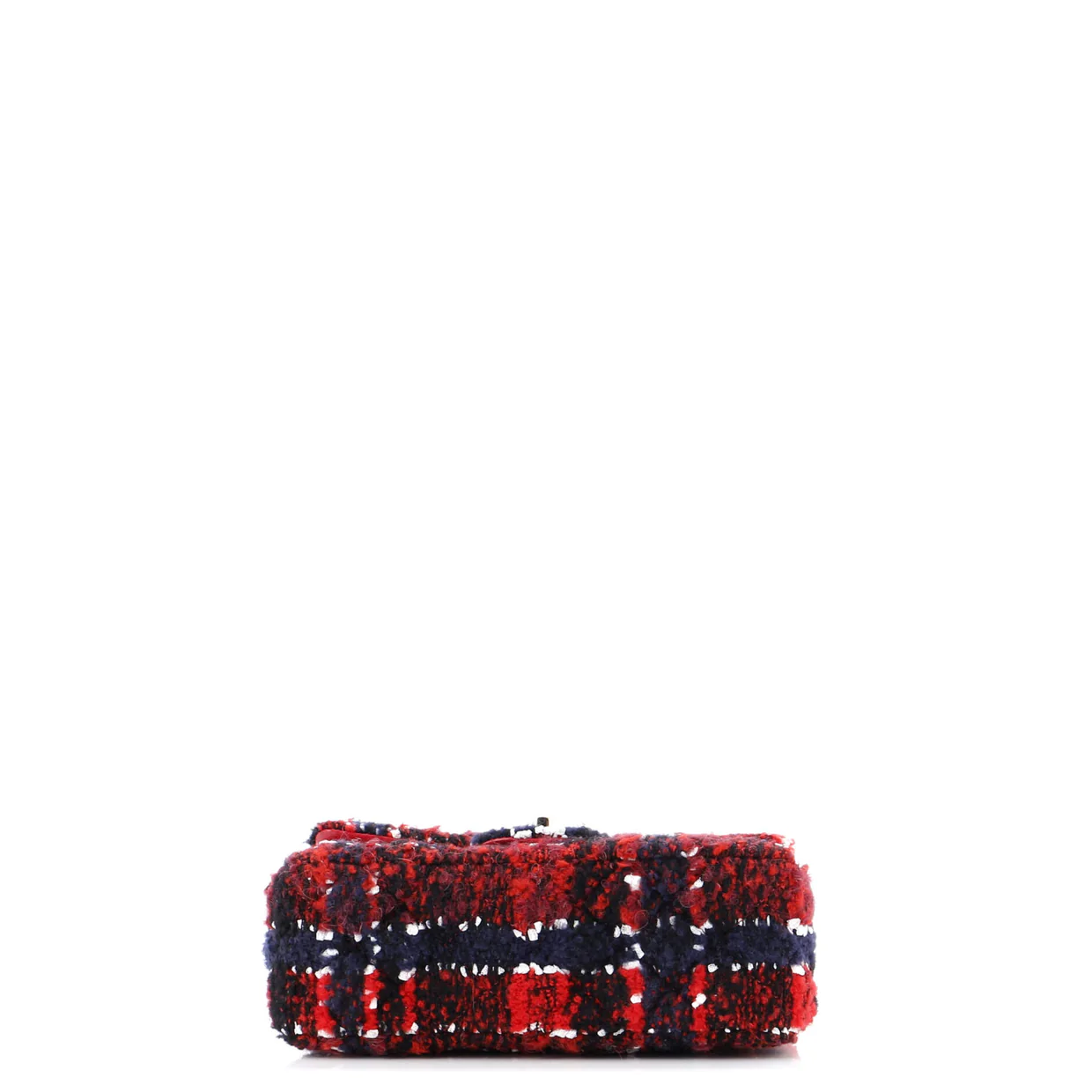 Classic Single Flap Bag Quilted Tweed Mini - Deep Luxury