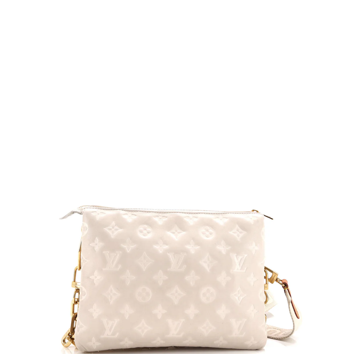 Coussin Bag Monogram Embossed Lambskin PM - Deep Luxury