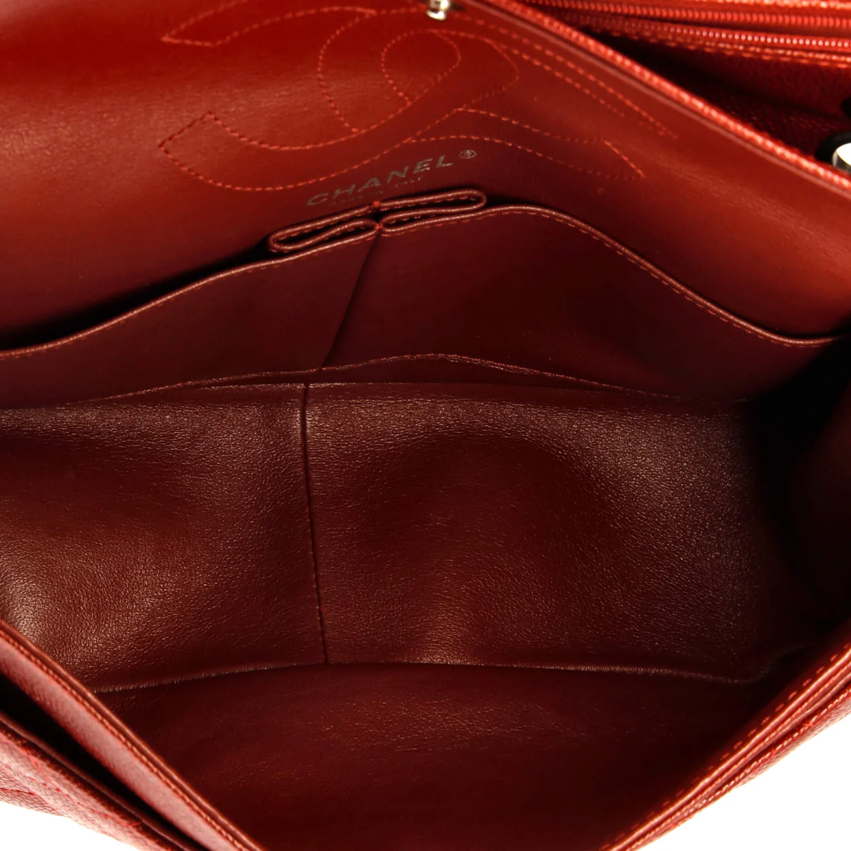 Reissue 2.55 Flap Bag Quilted Caviar 226 - Deep Luxury