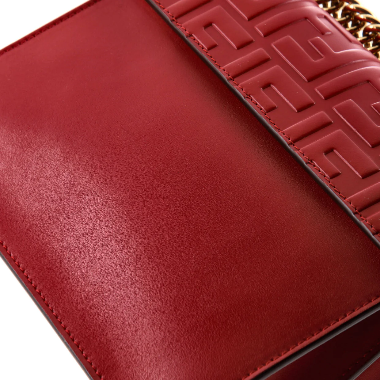 Kan I Bag Zucca Embossed Leather Small - Deep Luxury