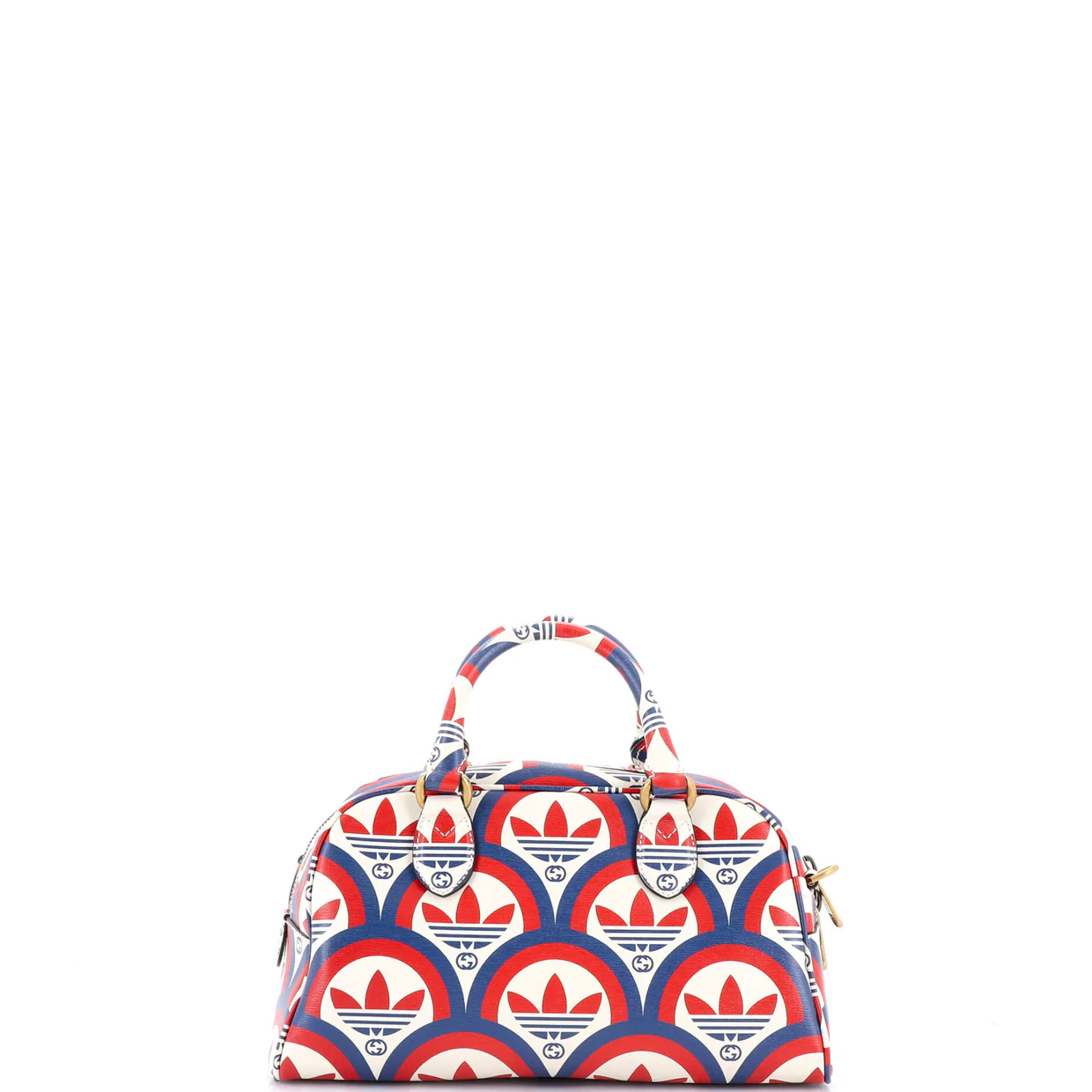 x adidas Duffle Bag Printed Leather Mini - Deep Luxury