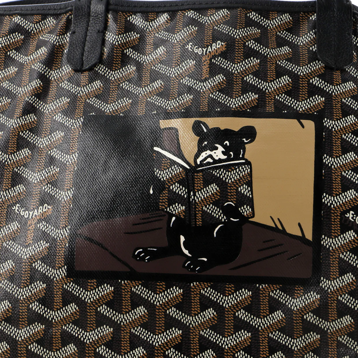 Saint Louis Tote Printed Coated Canvas PM - Deep Luxury