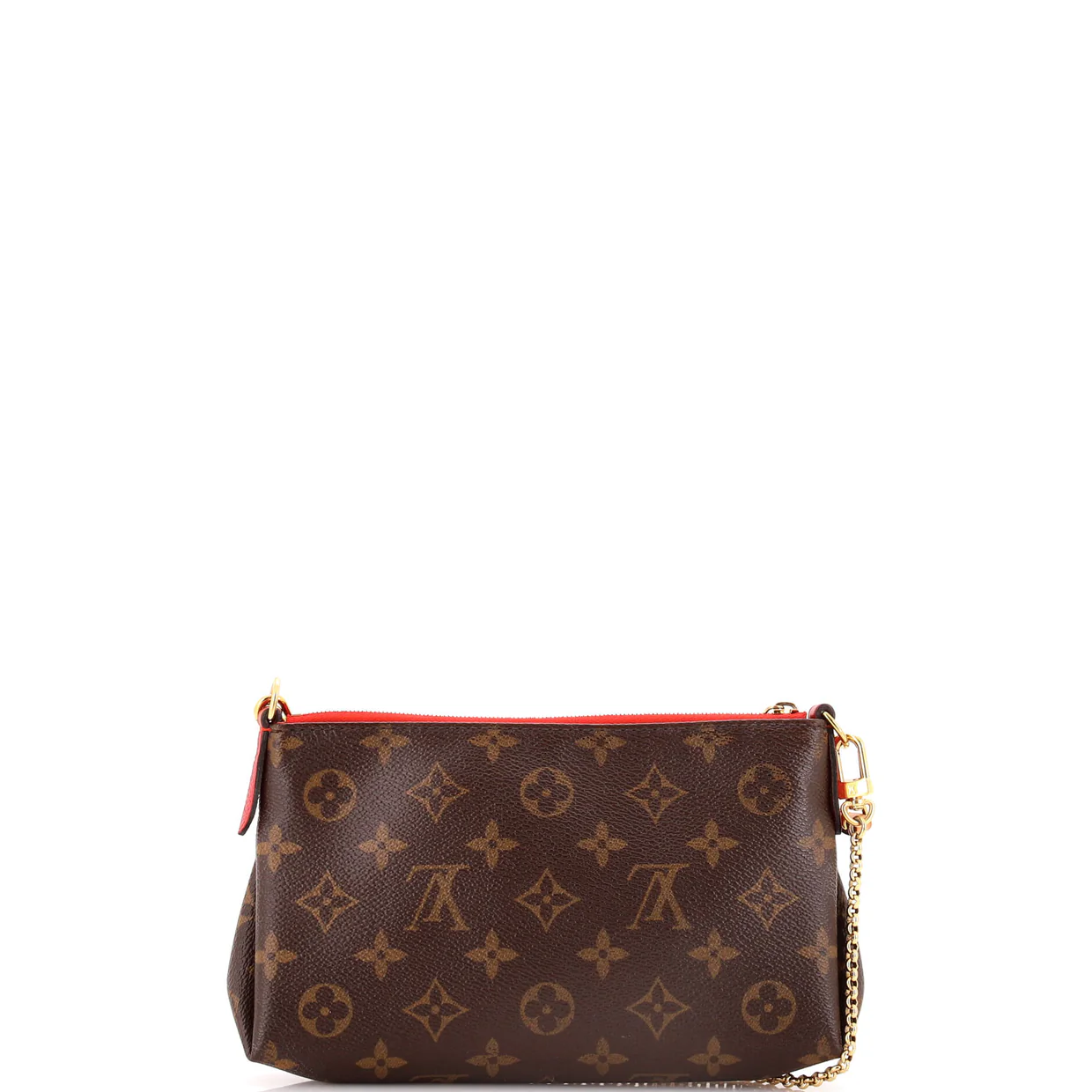 Pallas Clutch Monogram Canvas with Leather - Deep Luxury