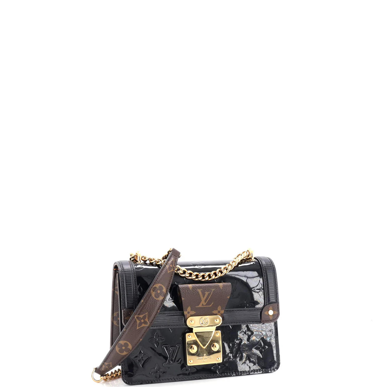 Wynwood Handbag Monogram Vernis with Monogram Canvas and Epi Leather - Deep Luxury