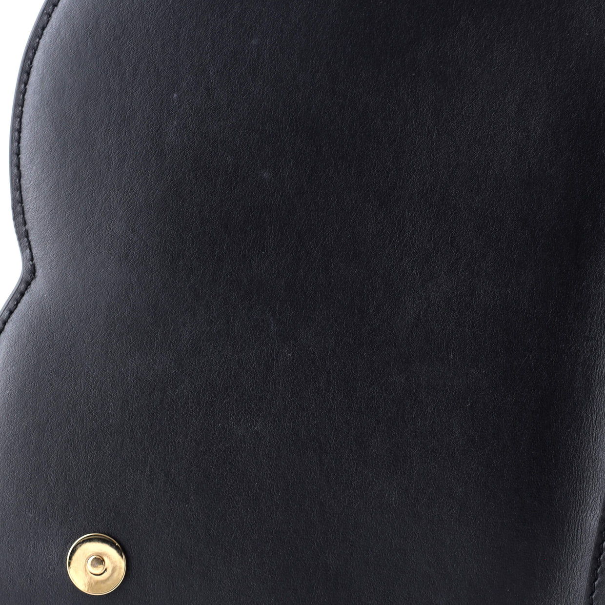 DG Logo Flap Shoulder Bag Leather Small - Deep Luxury