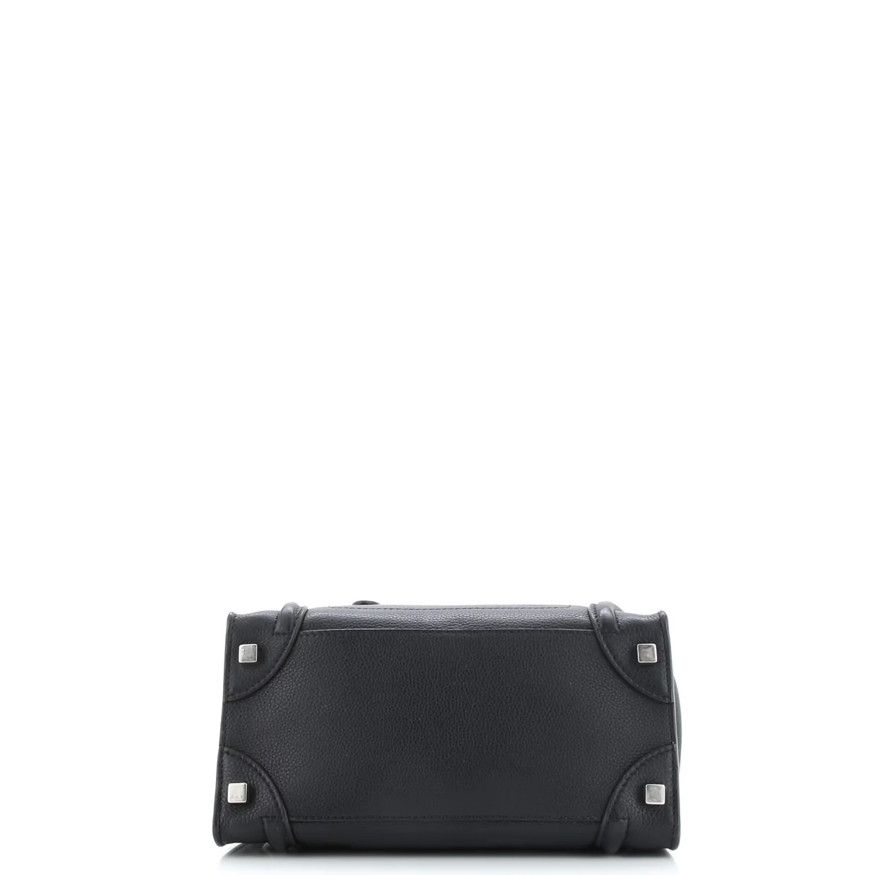 Luggage Bag Grainy Leather Micro - Deep Luxury