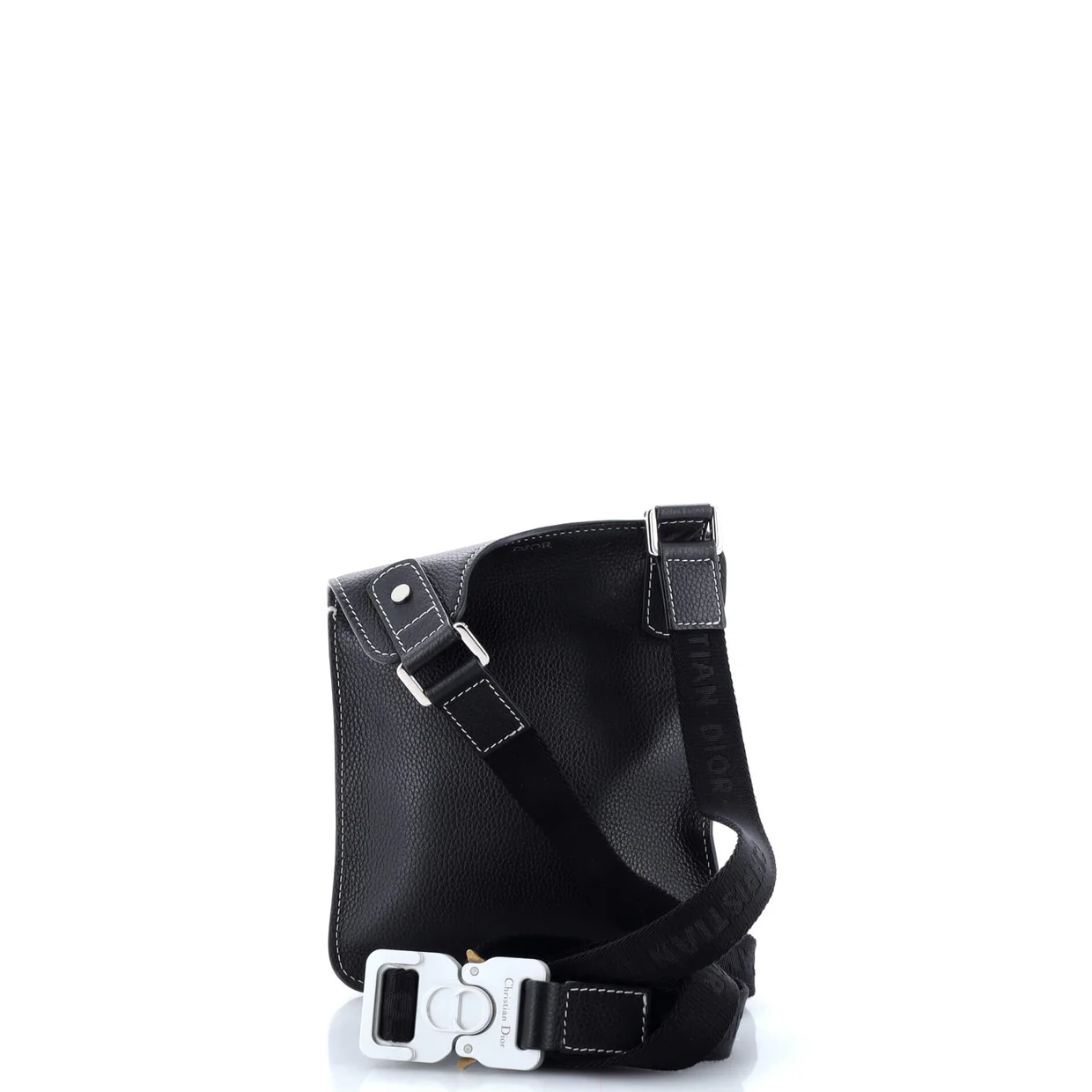 Saddle Flat Messenger Bag Leather - Deep Luxury