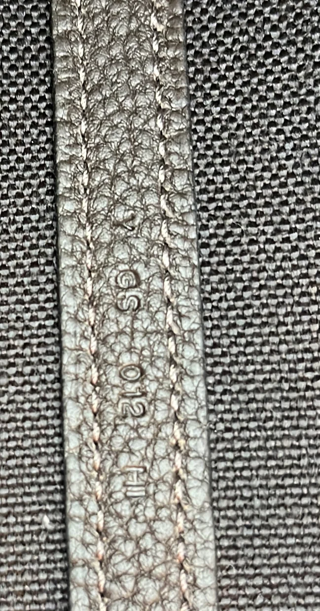 Garden File Tote Toile and Leather 28 - Deep Luxury