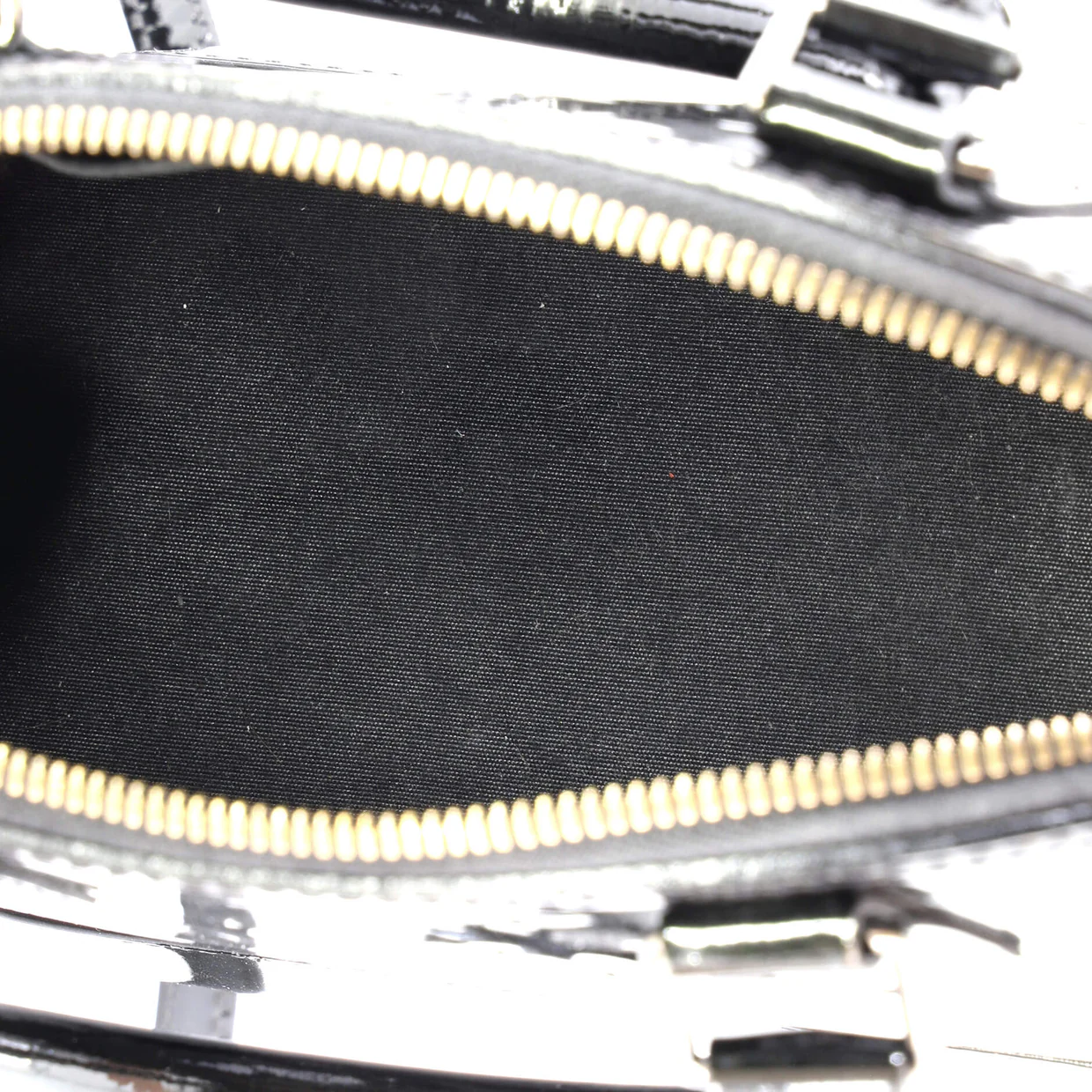 Alma Handbag Monogram Vernis BB - Deep Luxury