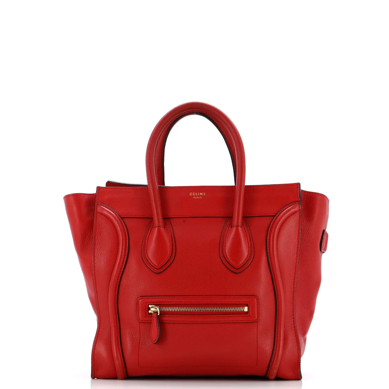 Luggage Bag Grainy Leather Mini - Deep Luxury