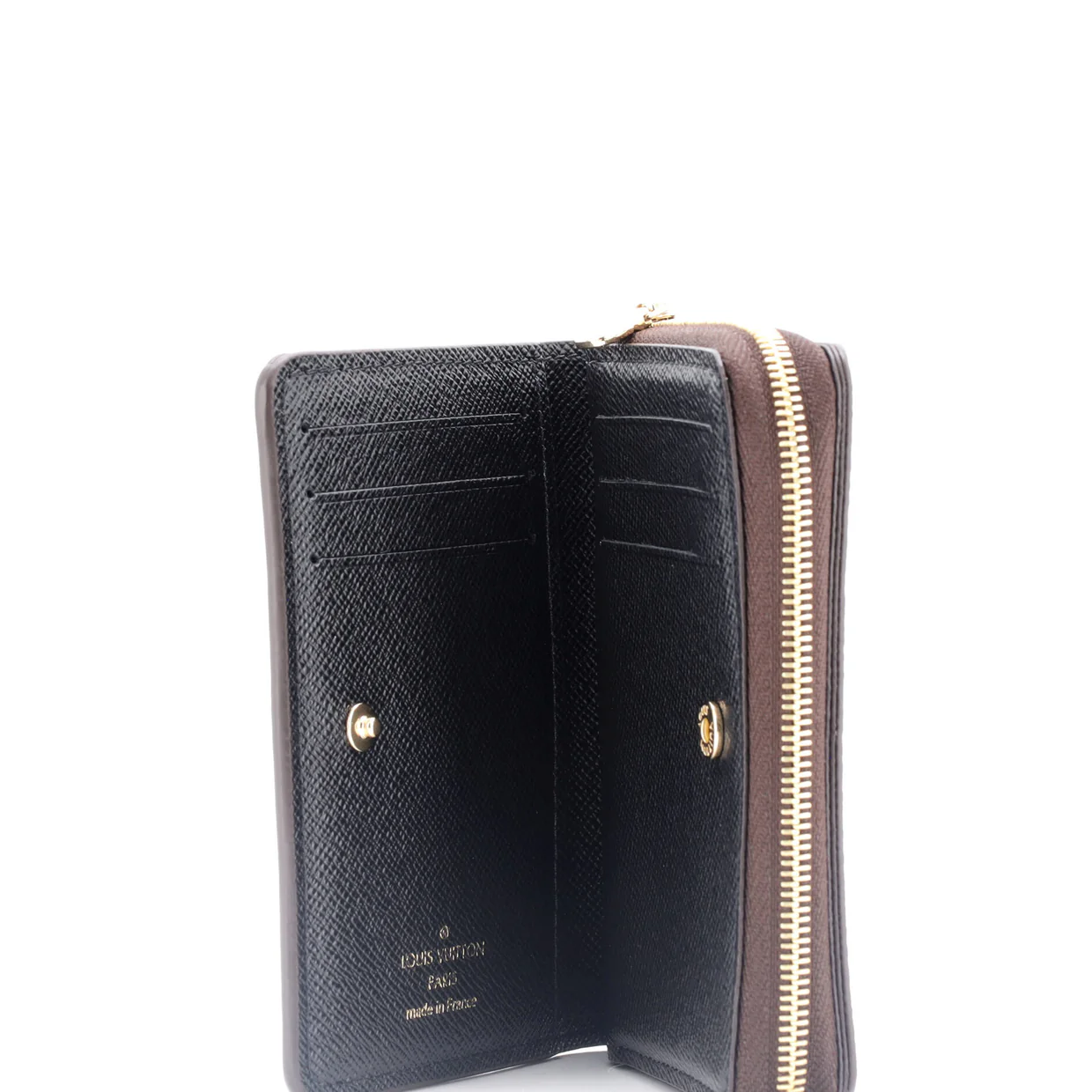 Lou Wallet Reverse Monogram Canvas - Deep Luxury