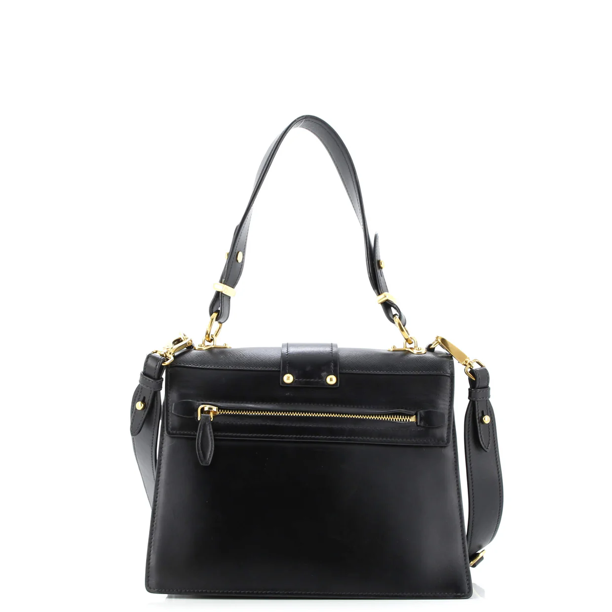 Cahier Convertible Shoulder Bag City Calf and Saffiano Medium - Deep Luxury