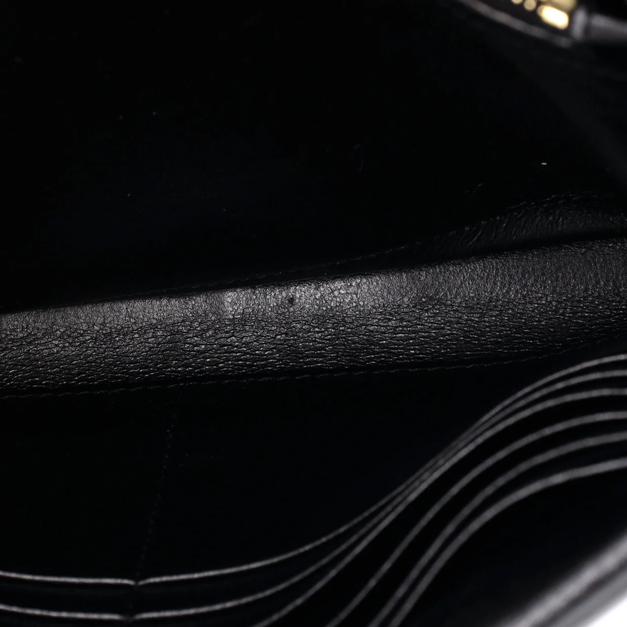 Sulpice Chain Wallet Leather - Deep Luxury