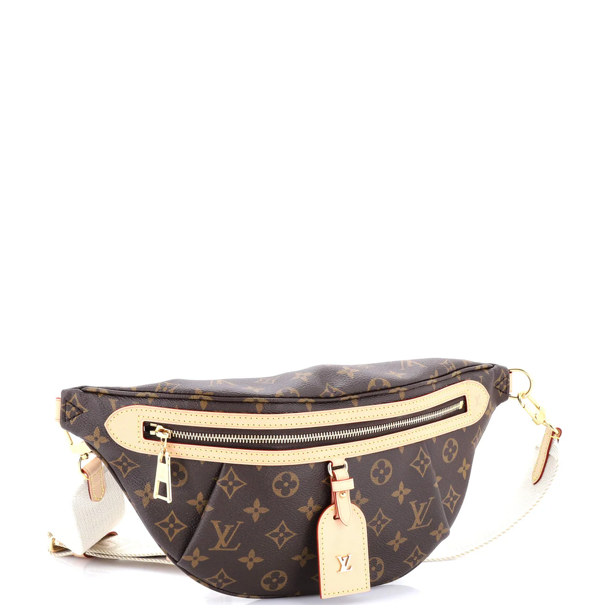 High Rise Bum Bag Monogram Canvas - Deep Luxury