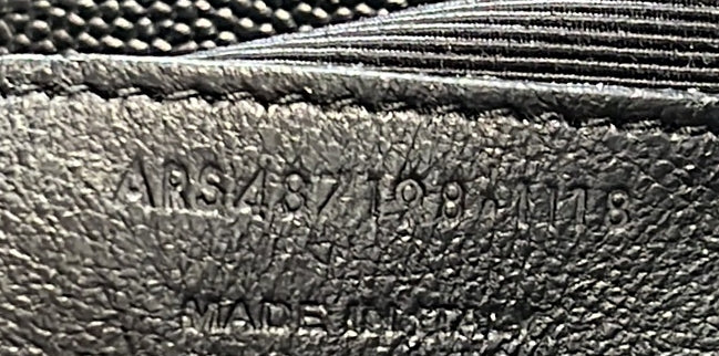 Classic Monogram Envelope Satchel Mixed Matelasse Leather Large - Deep Luxury