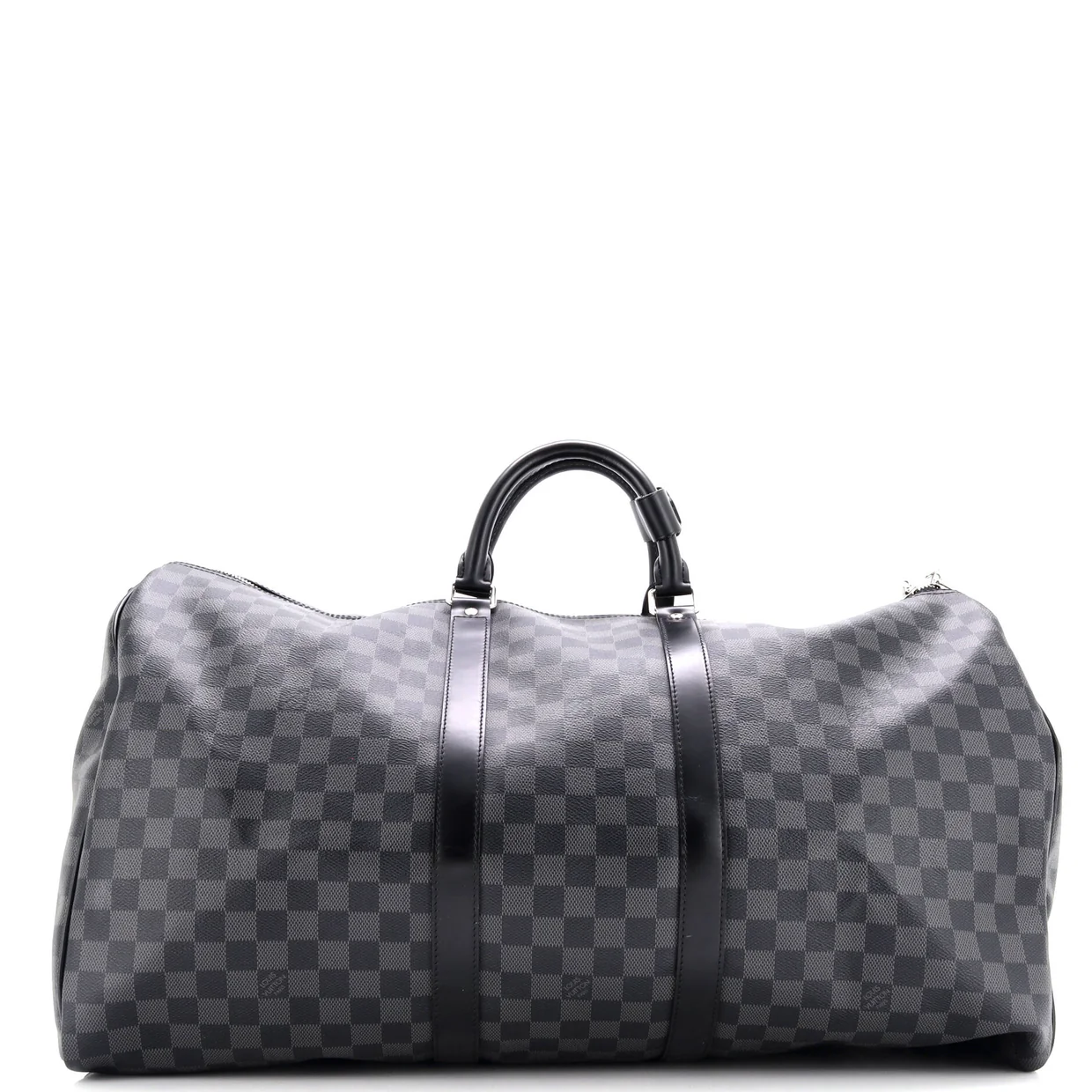 Keepall Bandouliere Bag Damier Graphite 55 - Deep Luxury