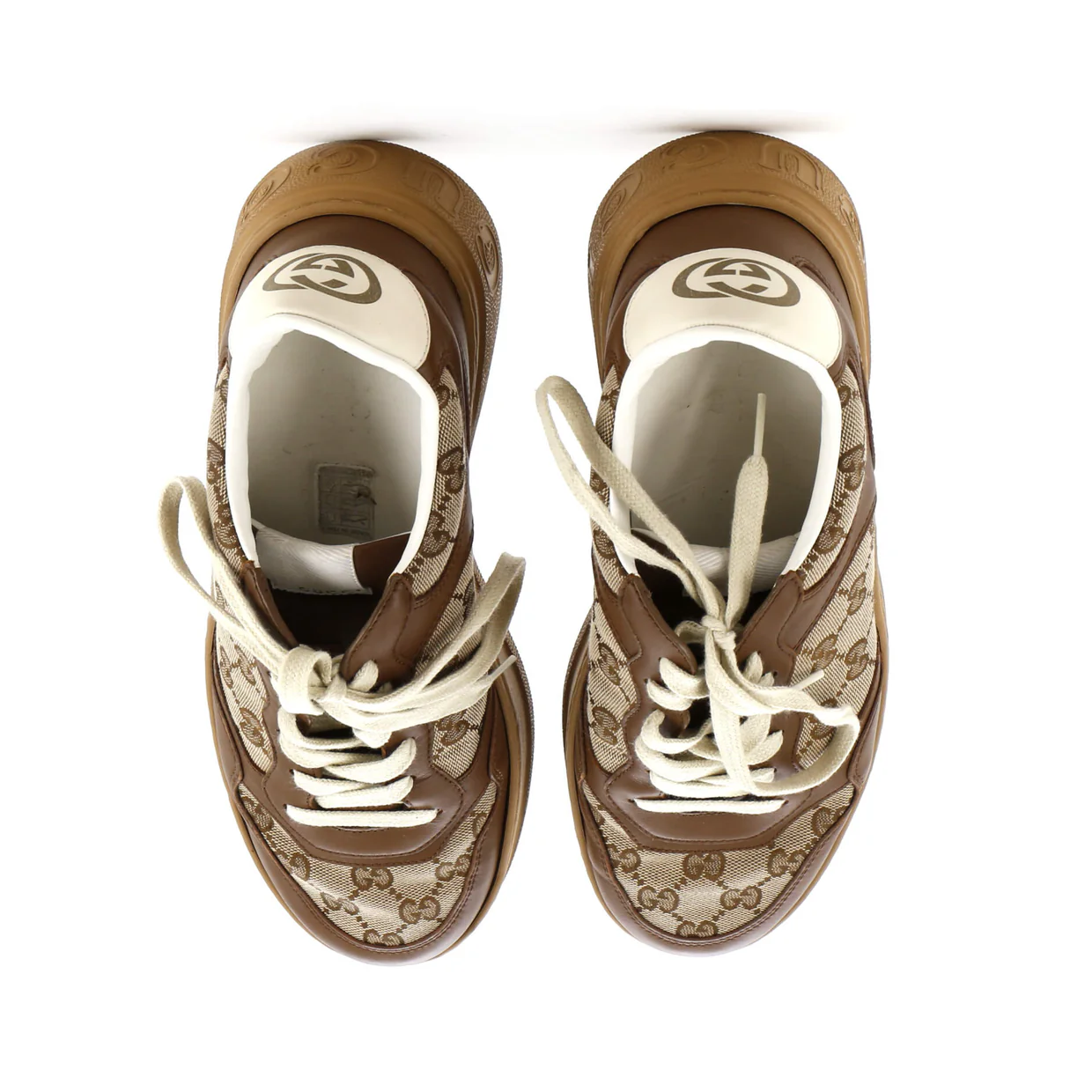 Men's Dali Sneakers GG Canvas with Leather - Deep Luxury