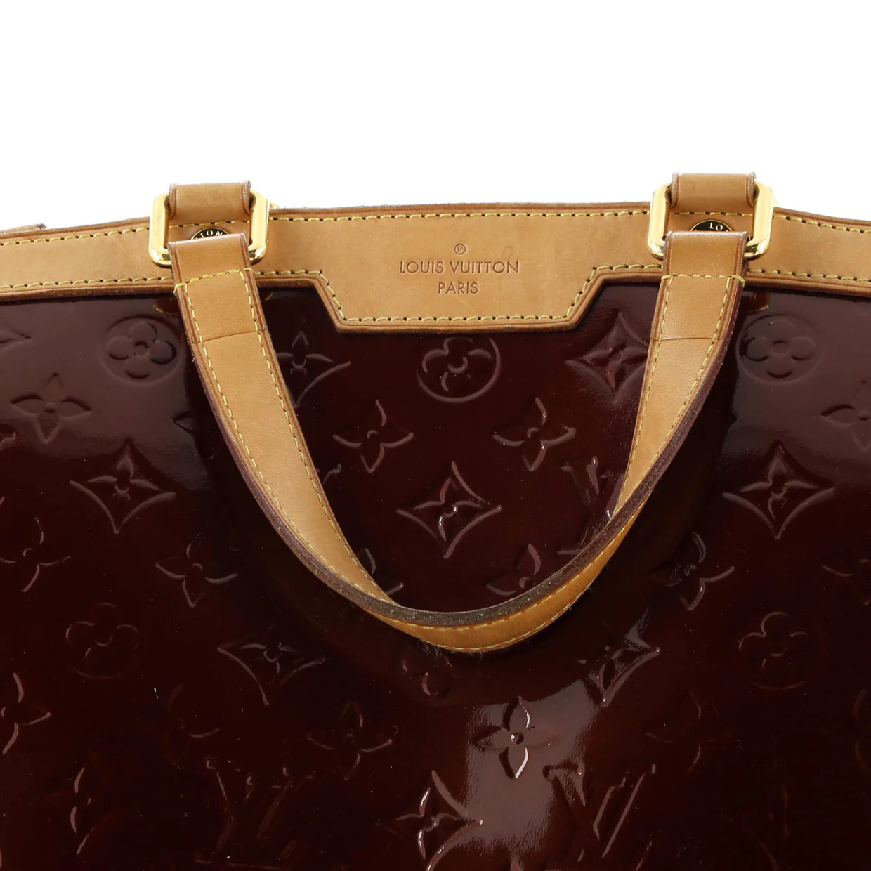 Brea Handbag Monogram Vernis GM - Deep Luxury