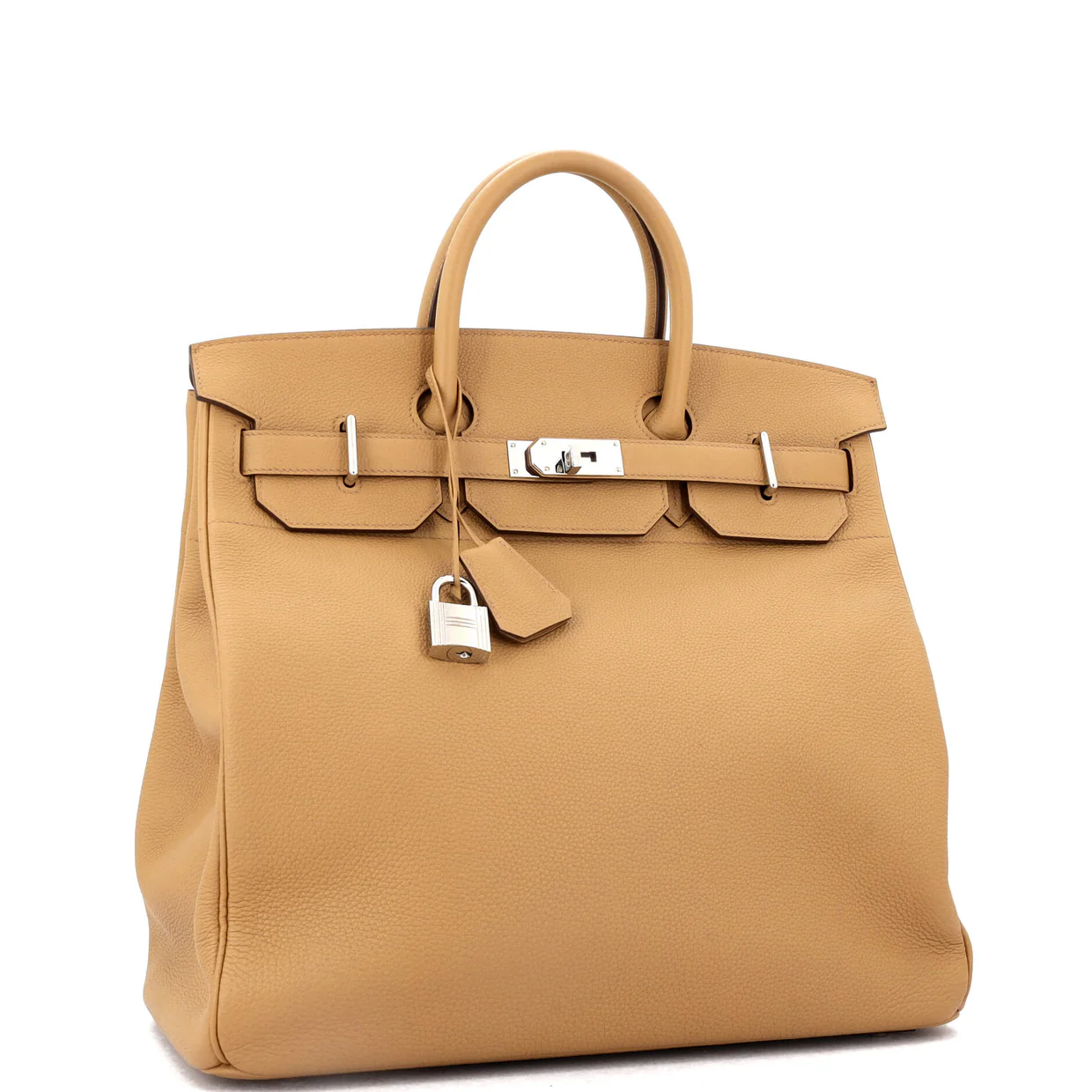 HAC Birkin Bag Brown Togo with Palladium Hardware 40 - Deep Luxury