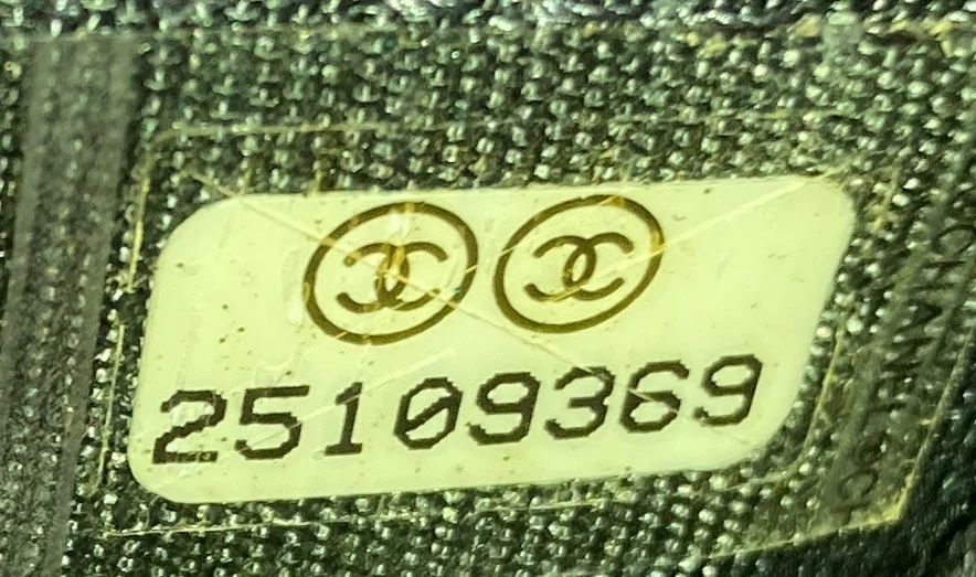 Space Charms Reissue 2.55 Wallet on Chain Quilted Canvas - Deep Luxury