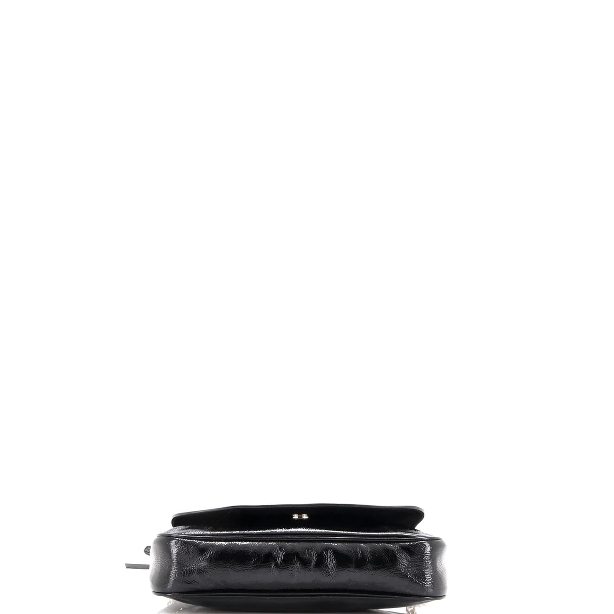 Soho Chain Crossbody Bag Patent Medium - Deep Luxury