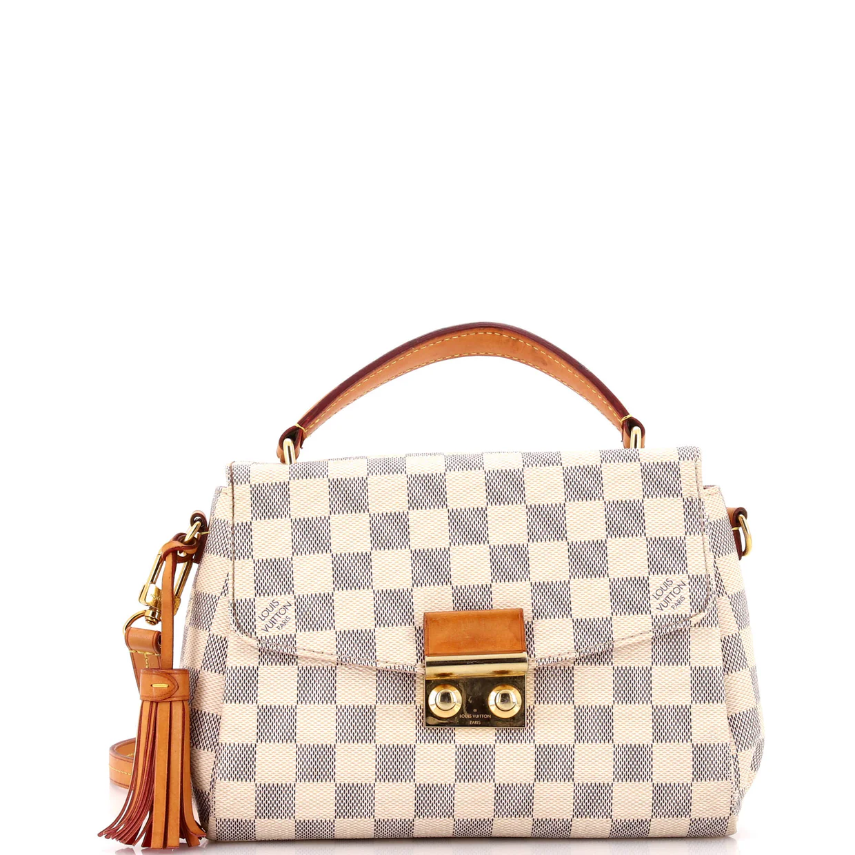 Croisette Handbag Damier - Deep Luxury