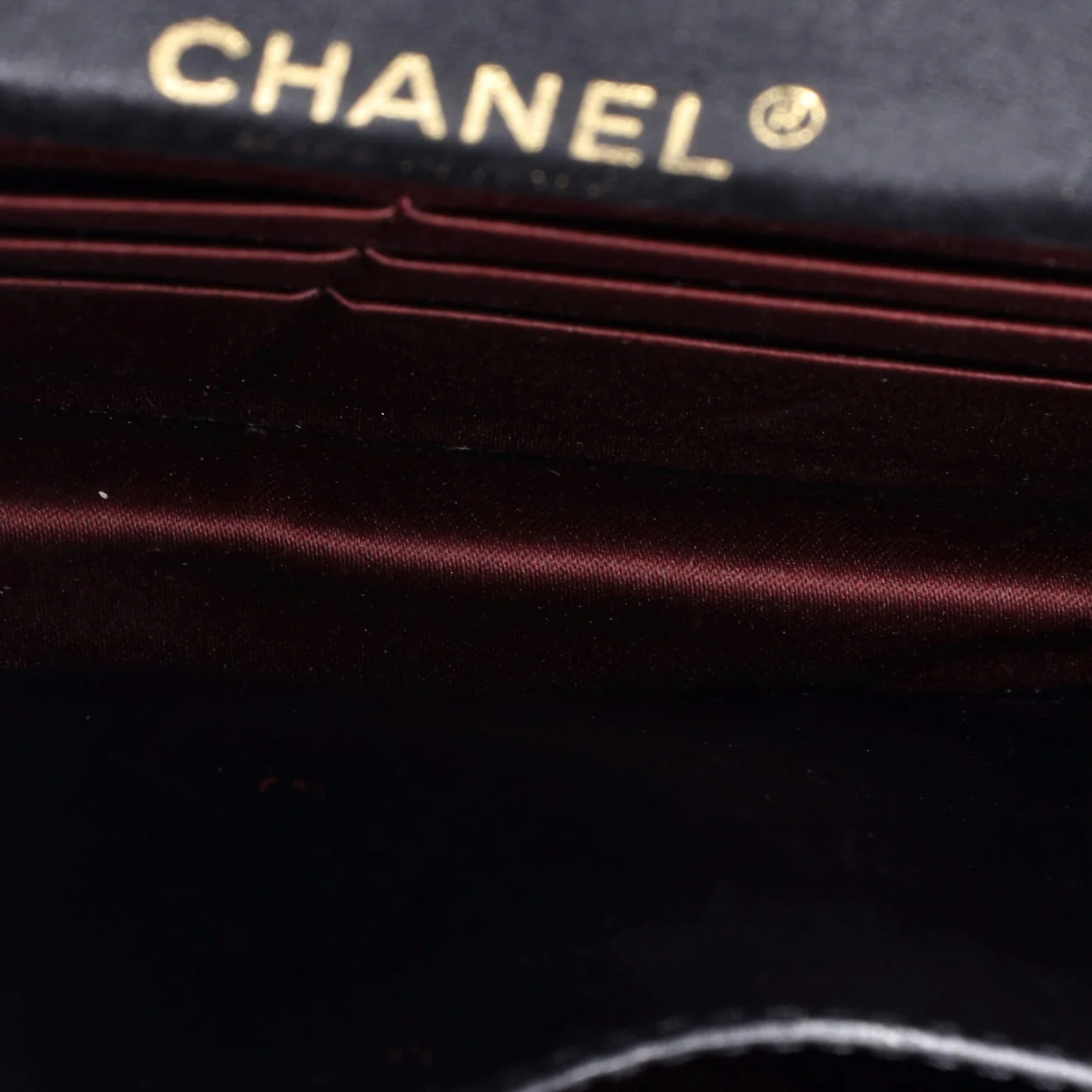 Golden Class Wallet on Chain Quilted Lambskin - Deep Luxury