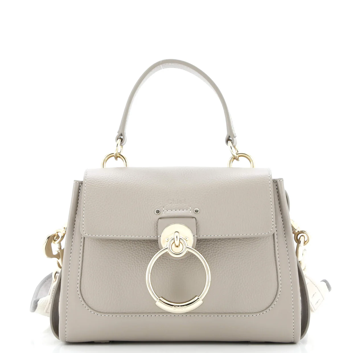 Tess Day Satchel Leather Small - Deep Luxury