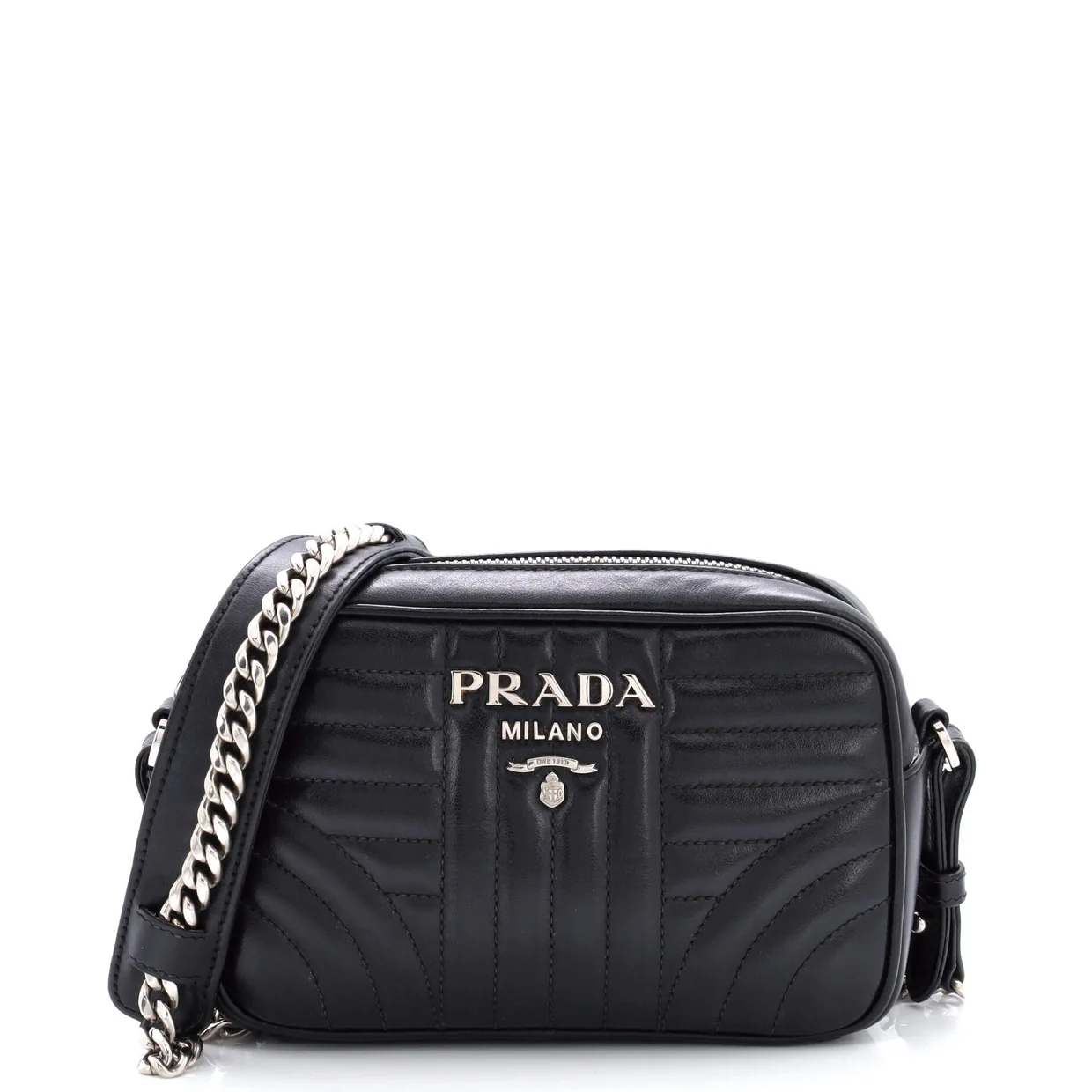 Camera Bag Diagramme Quilted Leather Mini - Deep Luxury