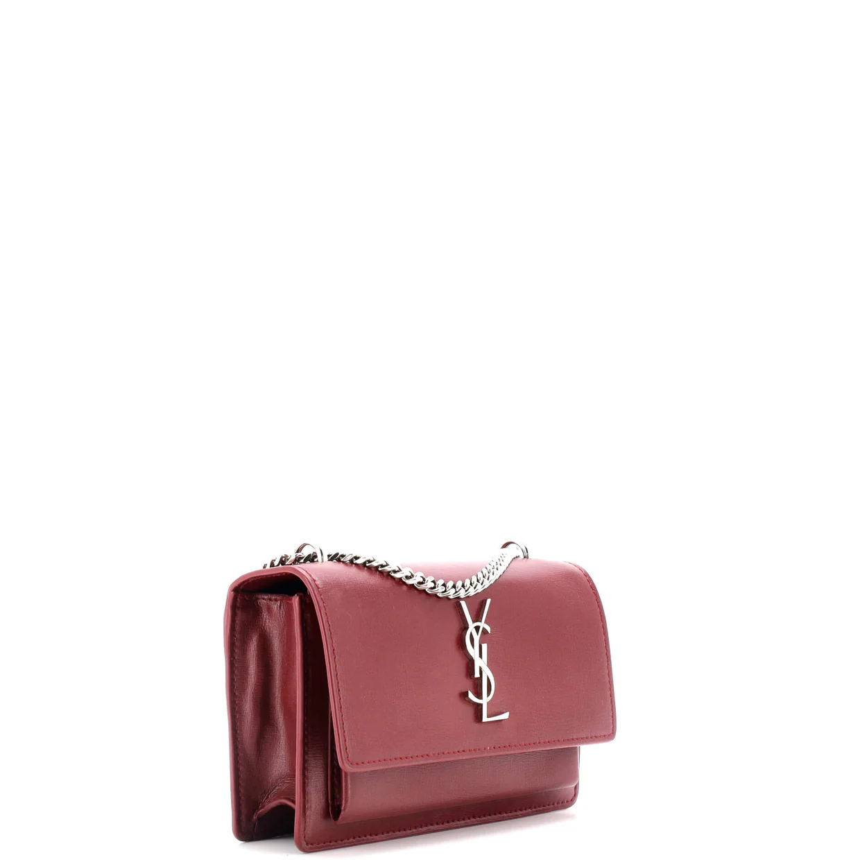 Sunset Chain Wallet Leather - Deep Luxury