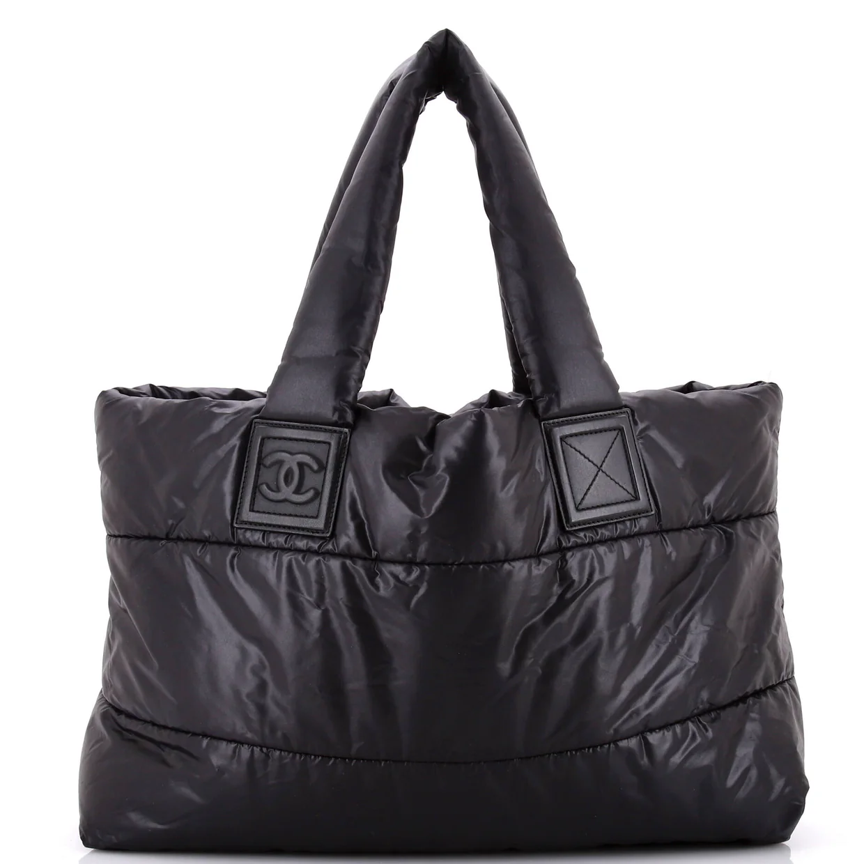 Coco Cocoon Reversible Tote Quilted Nylon Medium - Deep Luxury