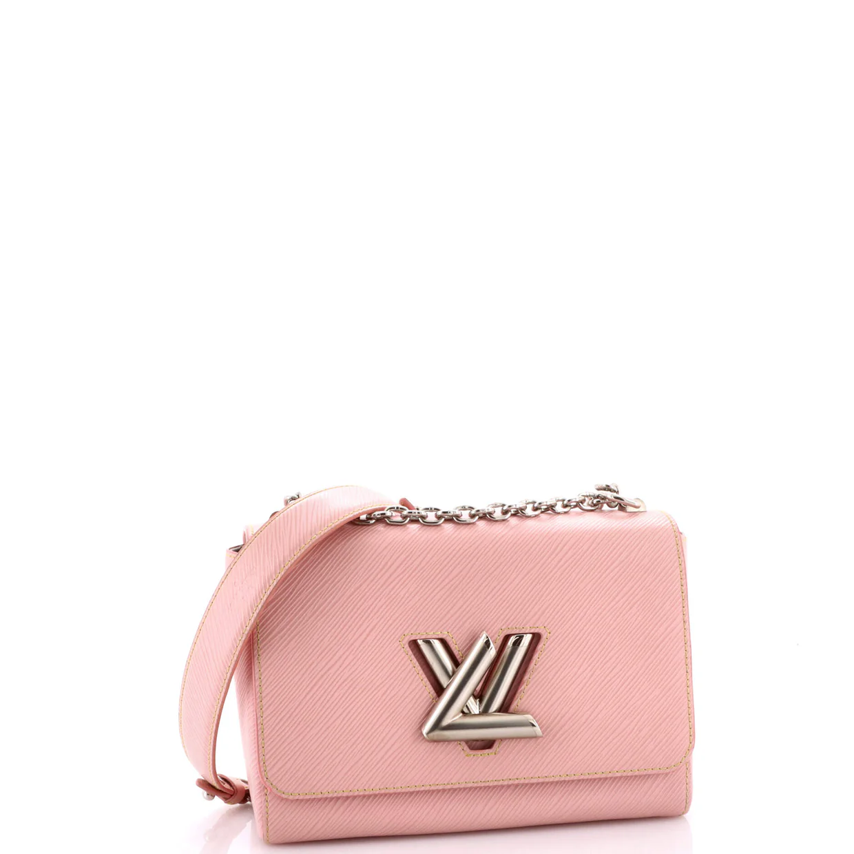 Twist Convertible Handbag Epi Leather MM - Deep Luxury