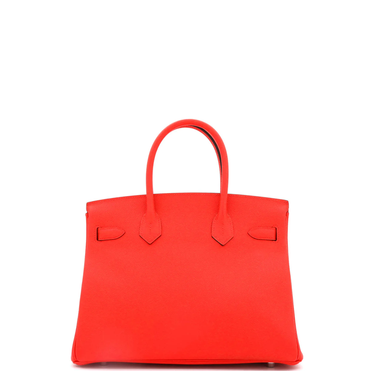 Birkin Handbag Rouge De Coeur Epsom with Palladium Hardware 30 - Deep Luxury