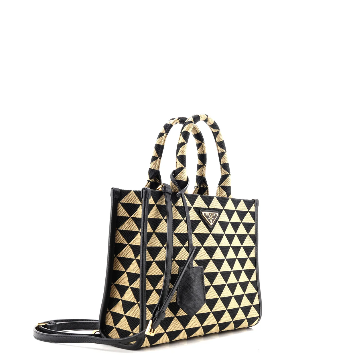 Symbole Shopper Tote Jacquard Small - Deep Luxury