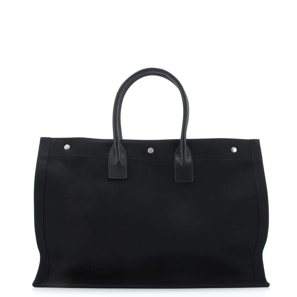 Rive Gauche Shopper Tote Canvas Large - Deep Luxury