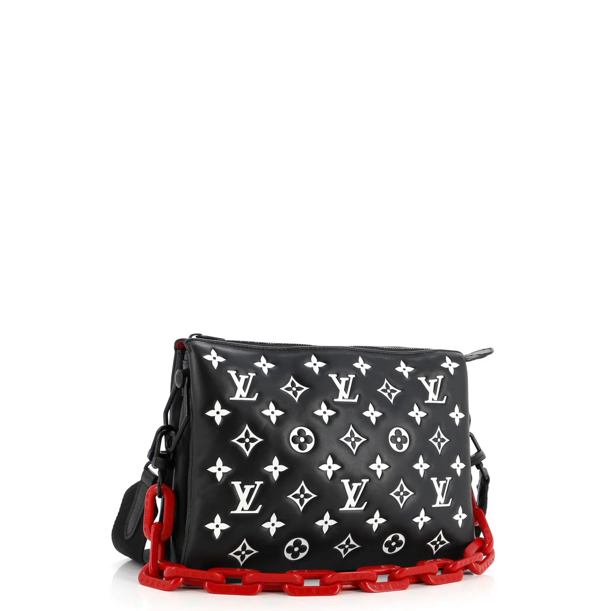 Coussin Bag Monogram Embossed Lambskin PM - Deep Luxury