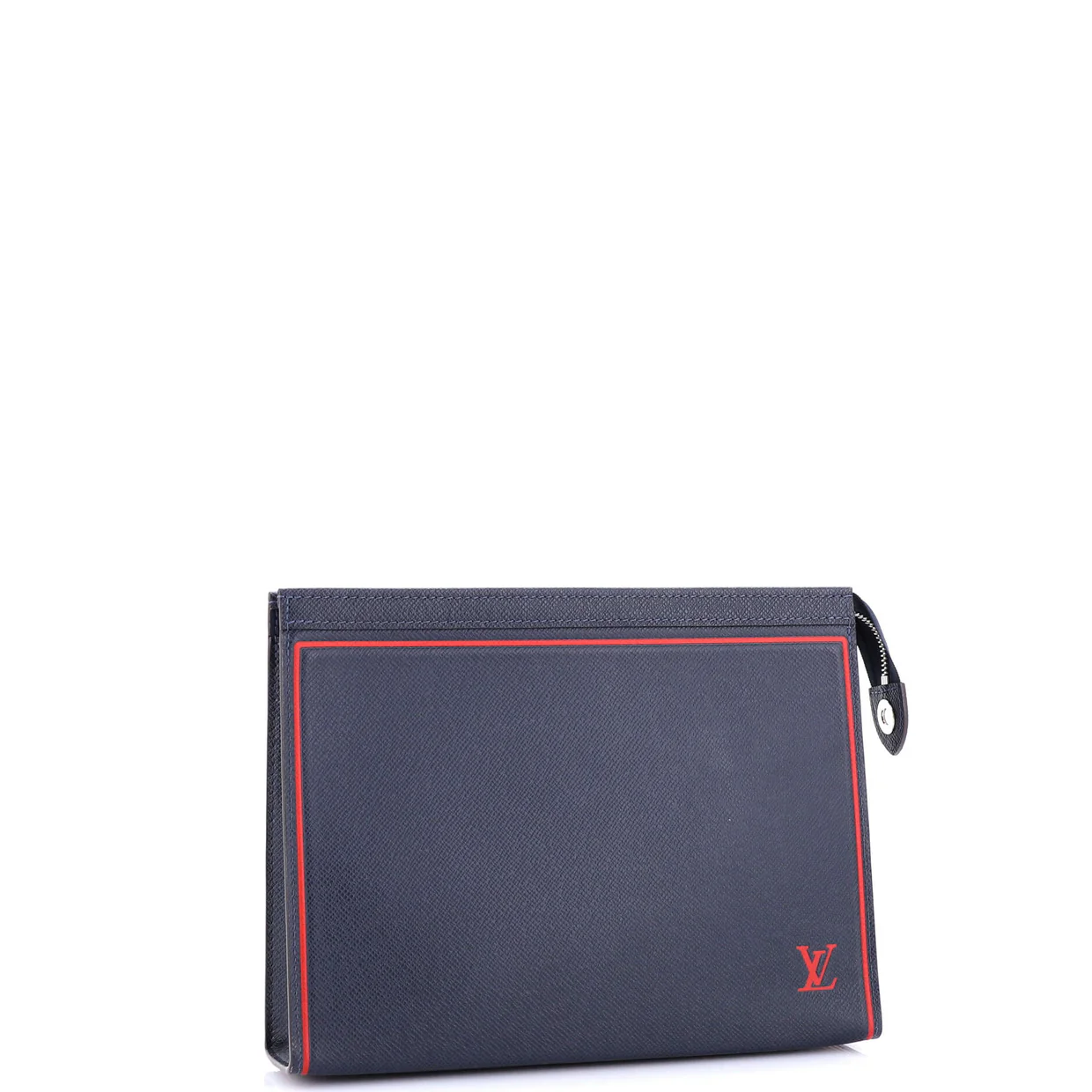 Pochette Voyage Taiga Leather MM - Deep Luxury