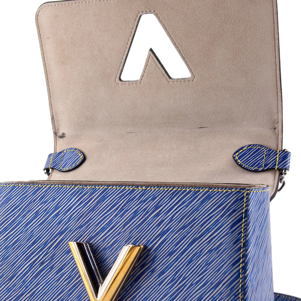 Twist Handbag Epi Leather MM - Deep Luxury