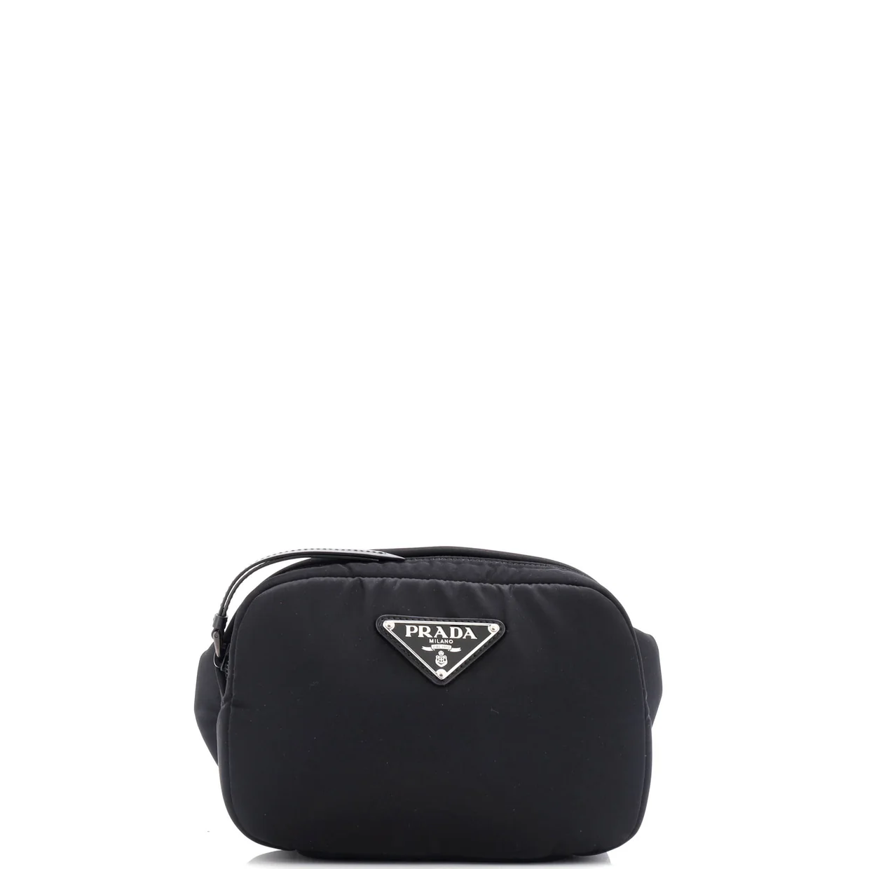 Padded Zip Belt Bag Tessuto - Deep Luxury