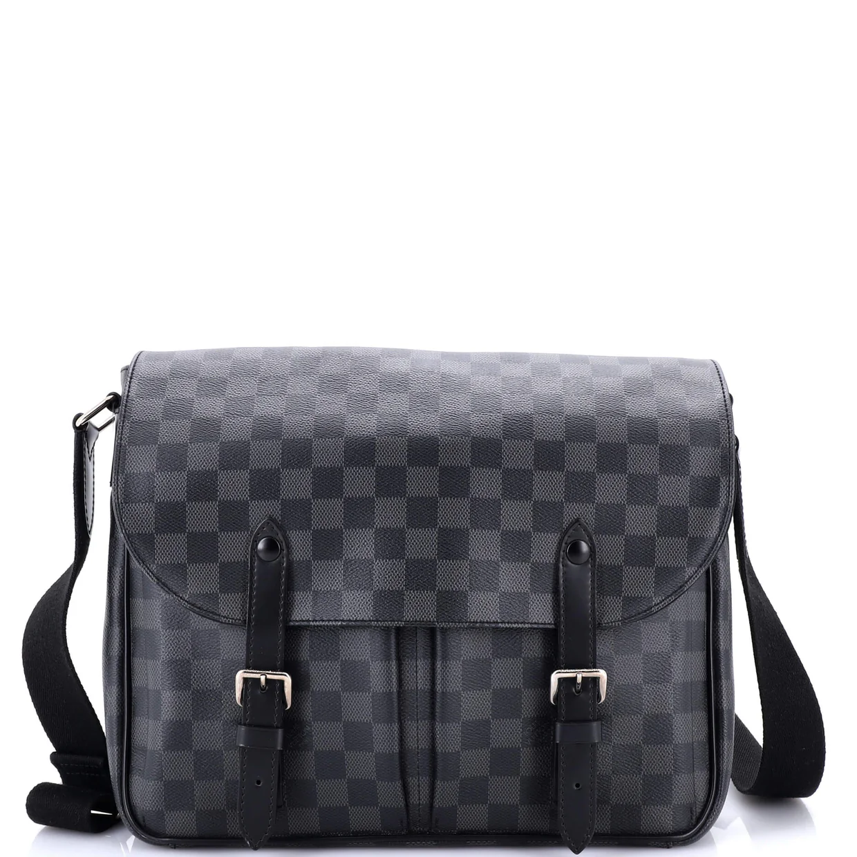 Christopher Messenger Bag Damier Graphite - Deep Luxury