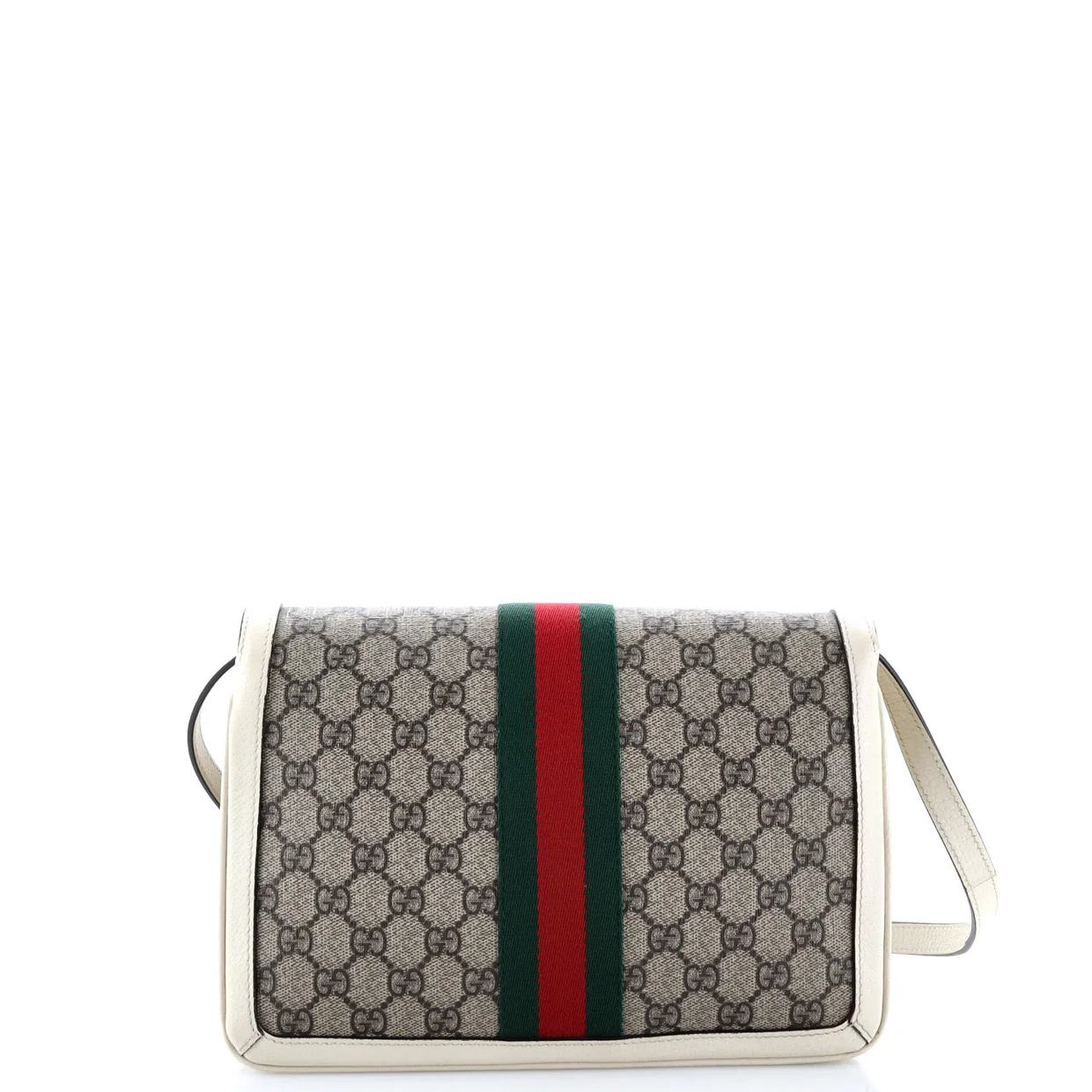 Queen Margaret Shoulder Bag GG Coated Canvas Medium - Deep Luxury