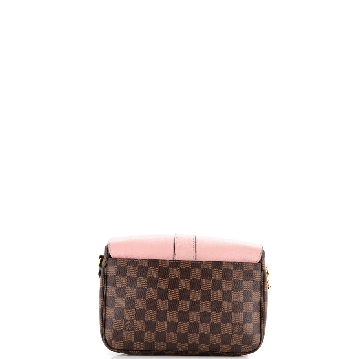 Clapton Handbag Damier and Leather PM - Deep Luxury