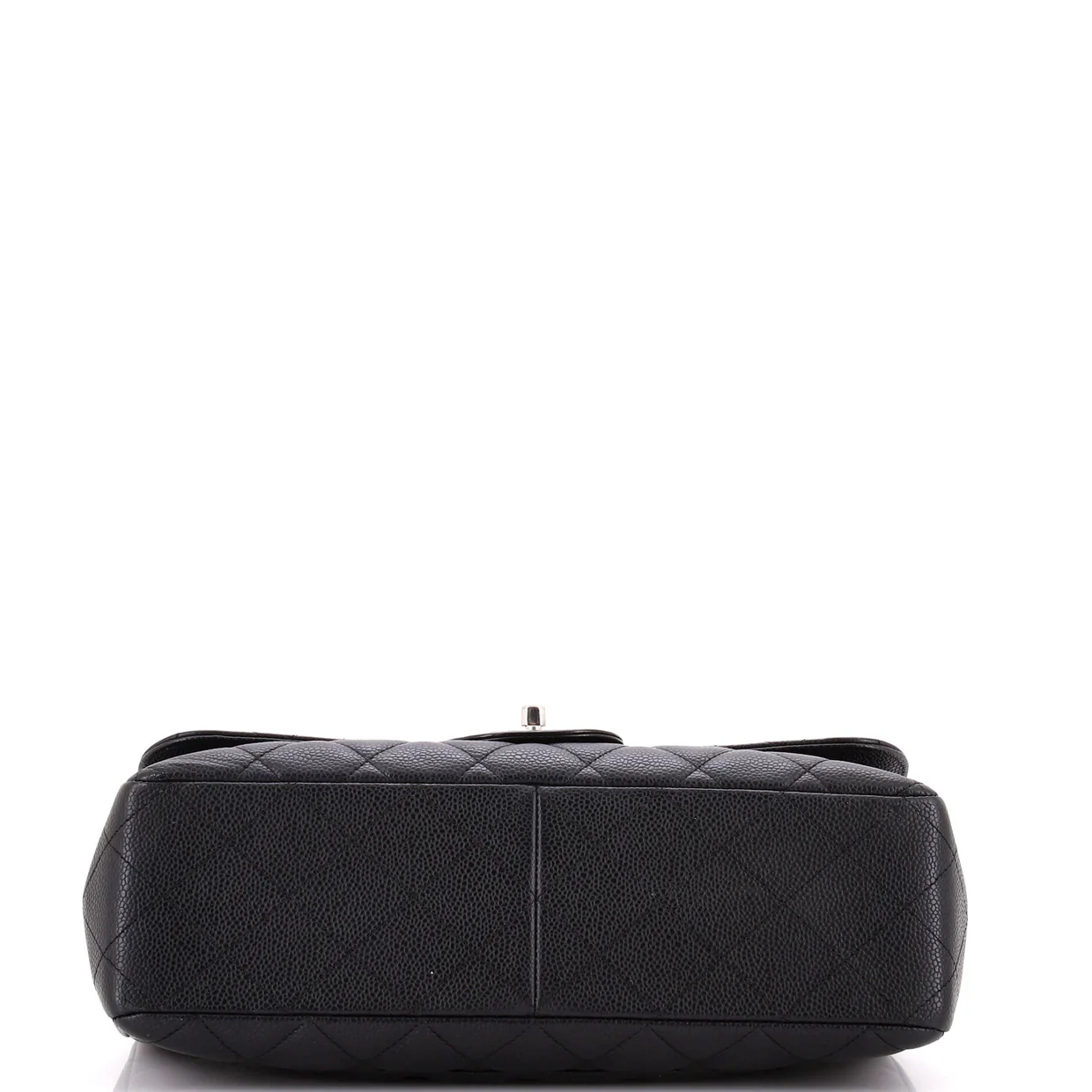 Classic Single Flap Bag Quilted Caviar Jumbo - Deep Luxury