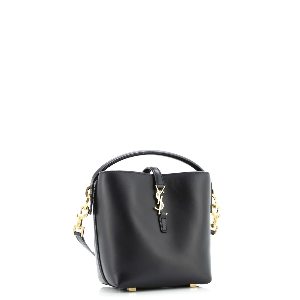 Le 37 Bucket Bag Leather Mini - Deep Luxury